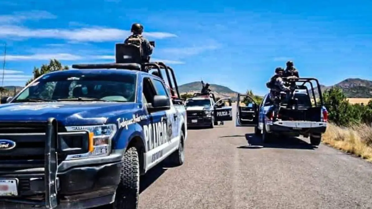 Elementos de la Policía Estatal de Zacatecas